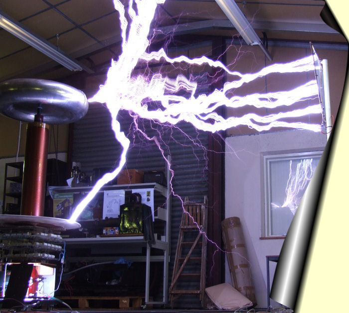 My Tesla Coil Nottingham