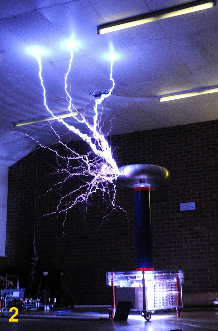 big Tesla coil