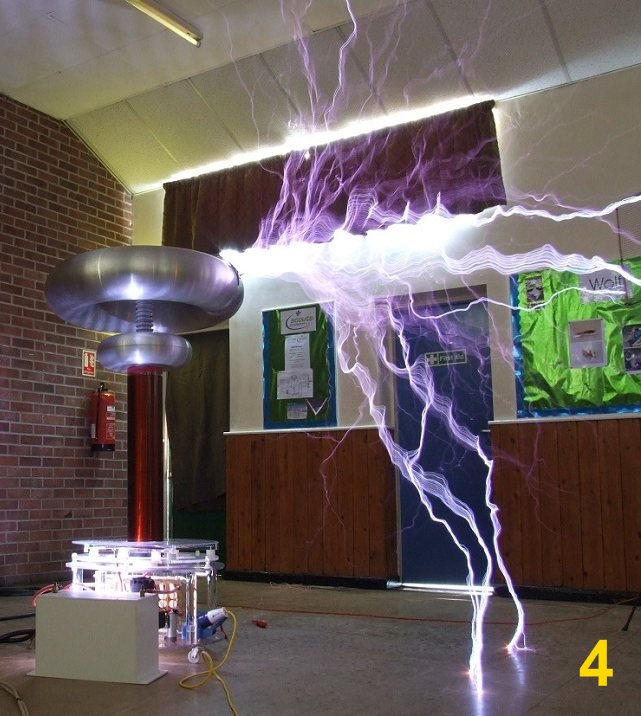 Tesla coil at Nottingham 2012