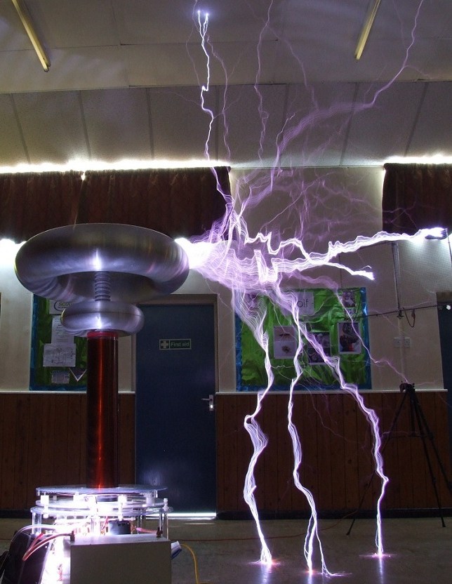 6 inch Tesla coil