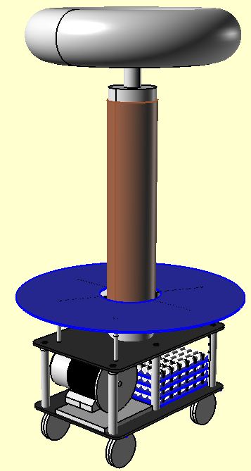 tesla coil CAD design