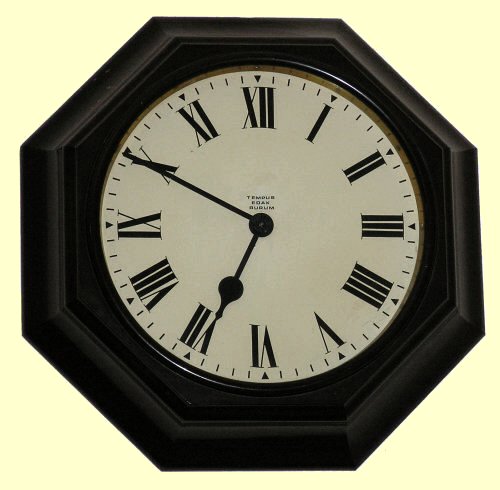 12 inch Octagonal Gents Slave Clock