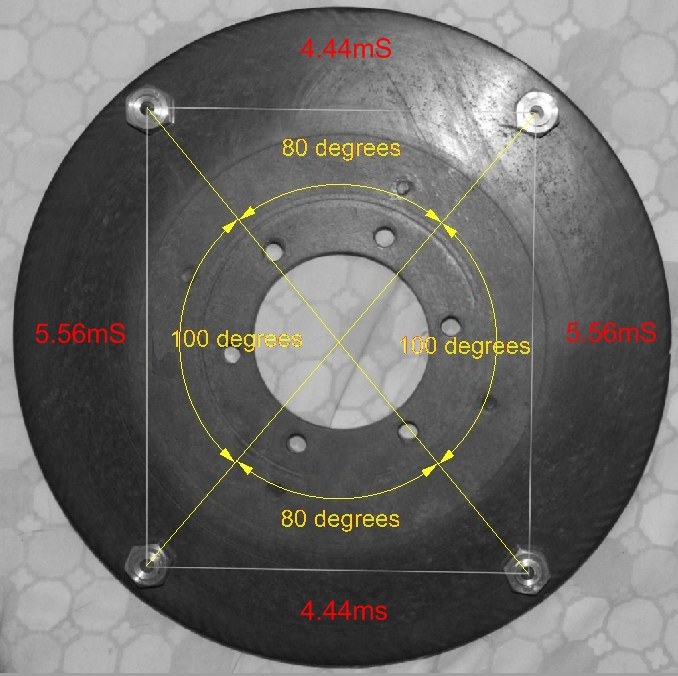 A SRSG rotor machined for uneven spaced electrodes